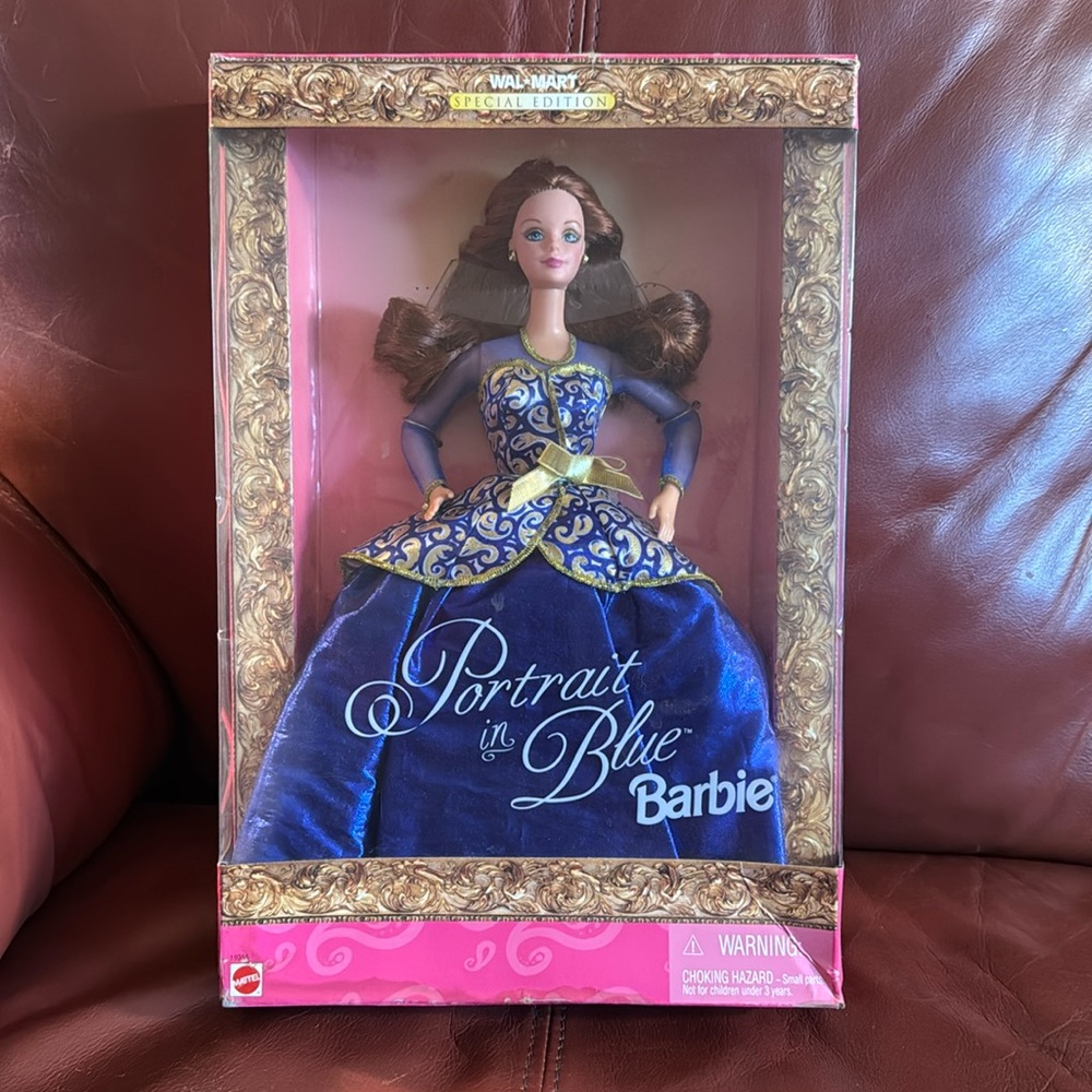 1997 Portrait in Blue Barbie